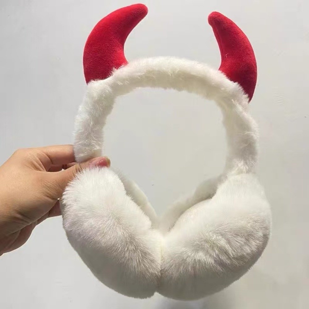 Earmuffs Foldable - Orejeras Góticas Plegables con Cuernos de