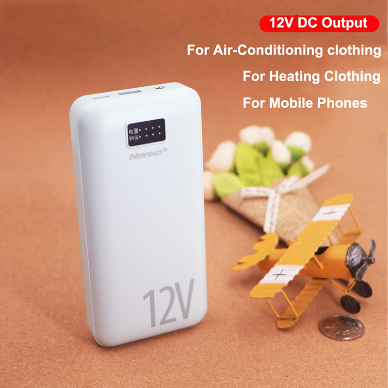 Banco de Energía de 12V CC y 1 - Heated Vest Battery reseña y precio