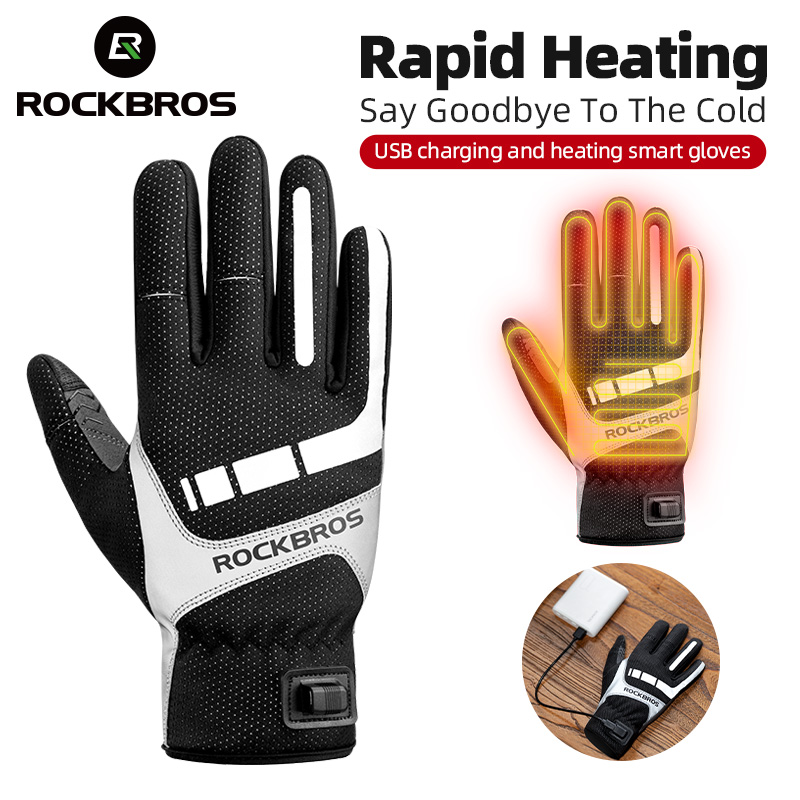 ROCKBROS-guante de invierno co - Touch Screen Gloves reseña y precio