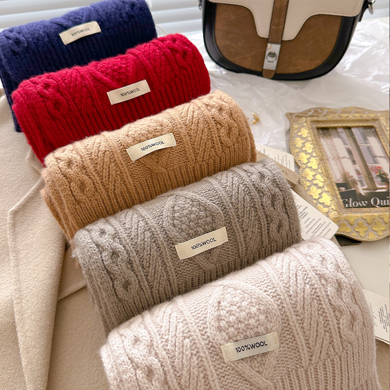 Bufanda de lana de 100% de luj - Shawl Wrap Winter reseña y precio