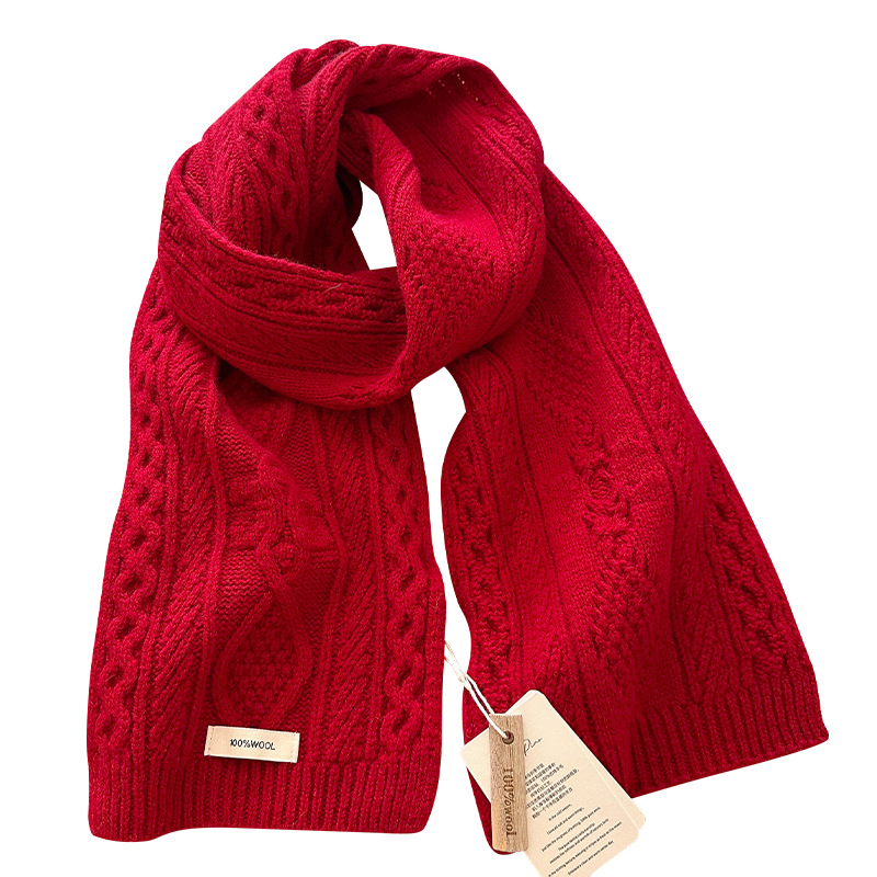Bufanda de lana de 100% de luj - Shawl Wrap Winter reseña y precio