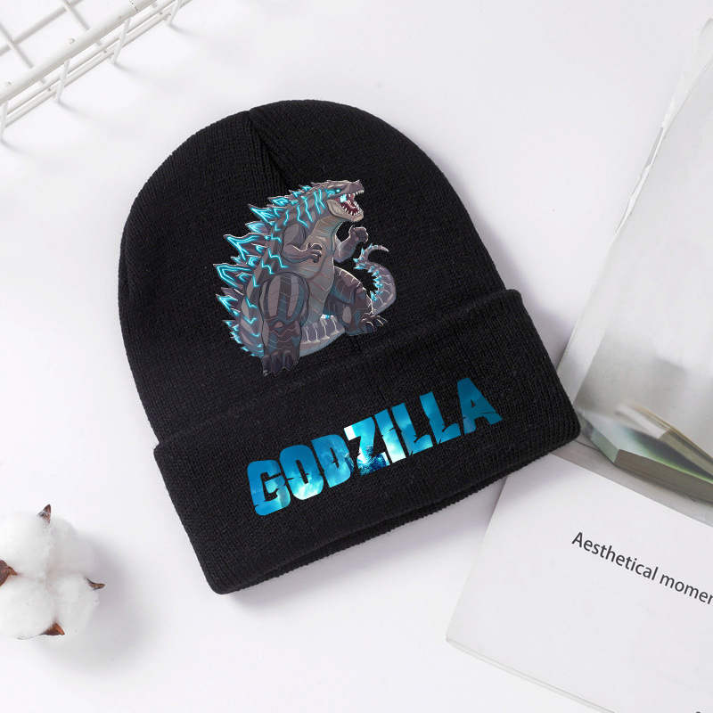 Gorro de punto Godzilla para i - Knit Beanie Hat Warm reseña y precio